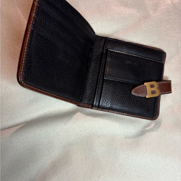 Bally Bifold Black and Brown Leather Wallet. Callout! - Picture 9 of 11